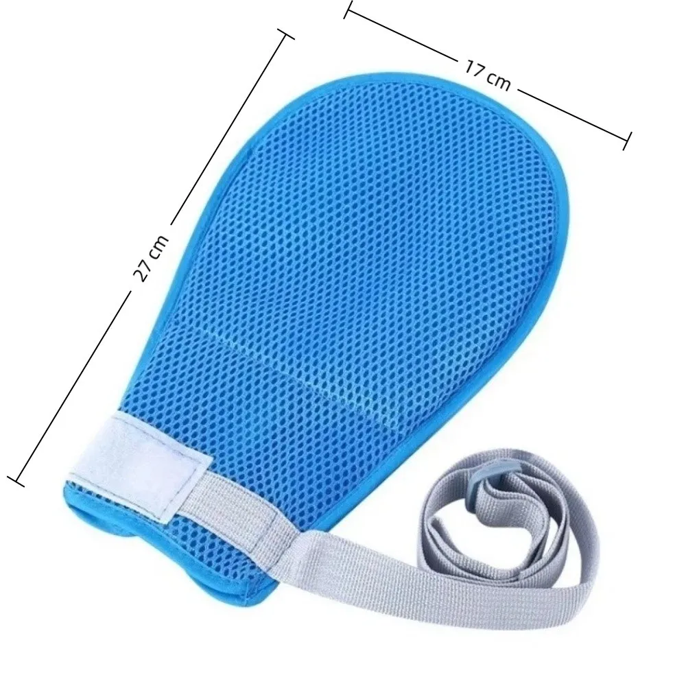 تنفس المضادة للخدش قفازات قابل للتعديل انفصال ضبط النفس قفاز سلامة المريض الربط حزام قفازات التحكم اليدوي #6