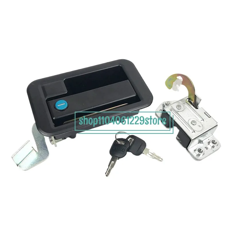 For Ca E307 312 320B 320V1V2 Cab door lock assembly exterior handle lock block Excavator Parts