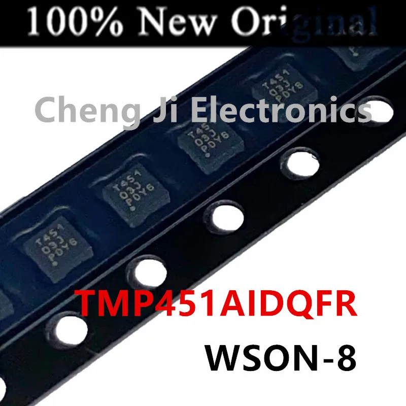 10PCS/Lot   TMP451AIDQFR   TMP451AIDQFT   T451  WSON-8   New original  remote temperature sensor   TMP709AIDBVR   SBJ   SOT-23-5