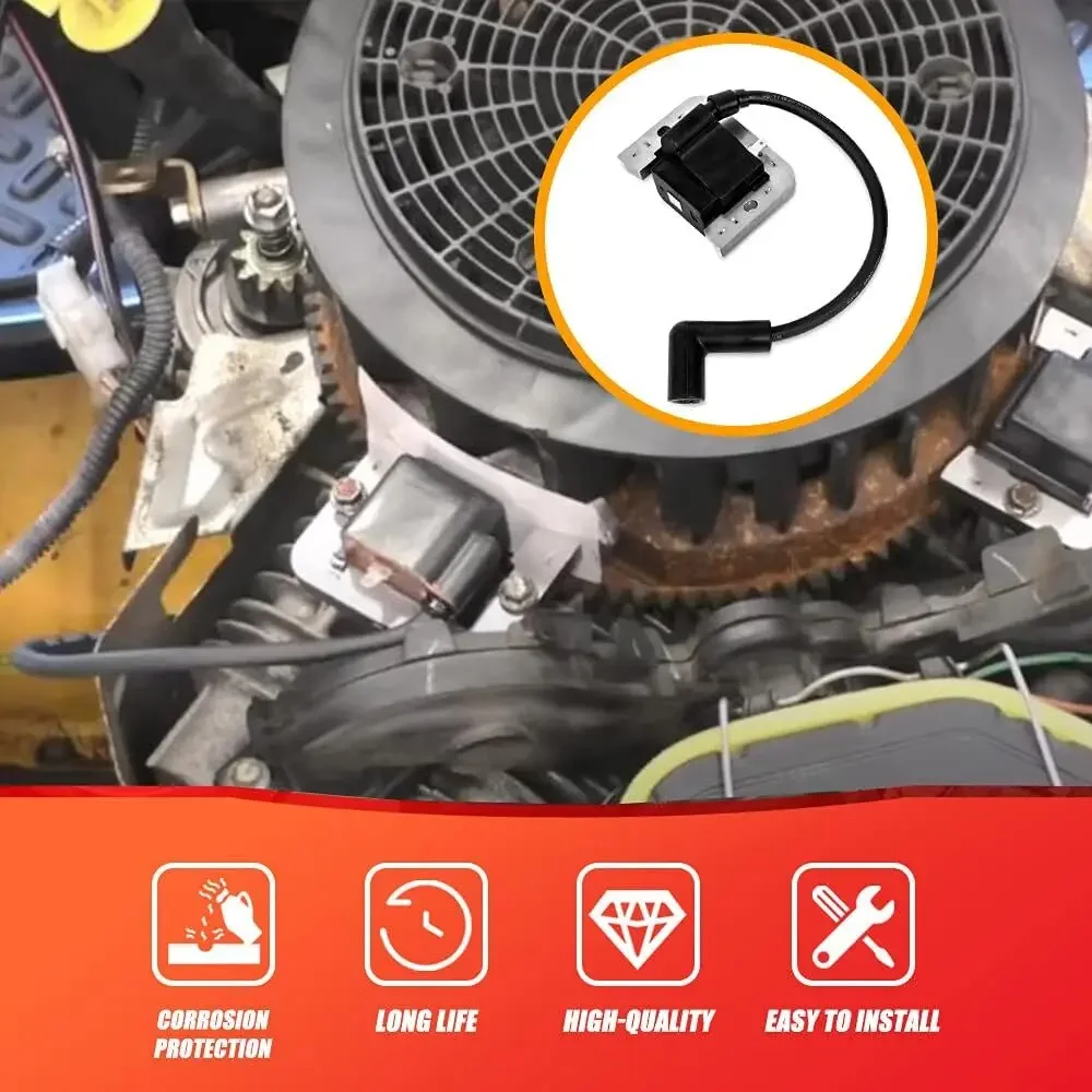 3258406-S 3258406 Bobine Voor Kolher Motor CH18 CH20 CH22 CH23 CH620 CH640 CH670 SV725 SV730 SV810 SV820 Zwart