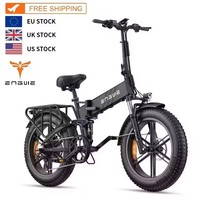 Ebike 1000W 52V 16AH Folding City Electric bike Hidden Dismount Battery 20inch Adult Electric Bicycle EU Stock