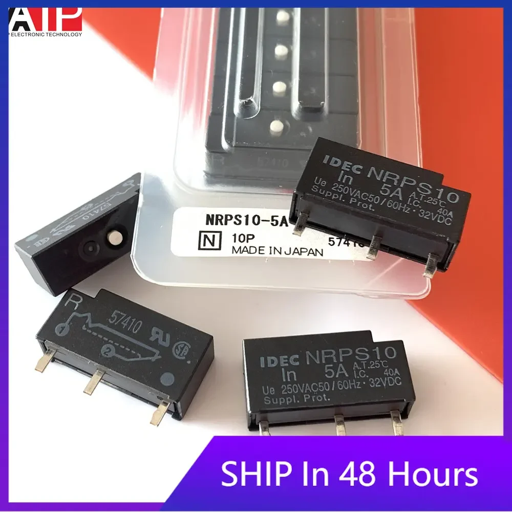 1pc/lot Original NRPS10-2A NRPS10-1A NRPS10-3.15A NRPS10-4A NRPS10-5A NRPS10-6A IDEC Circuit Breakers Circuit Protector