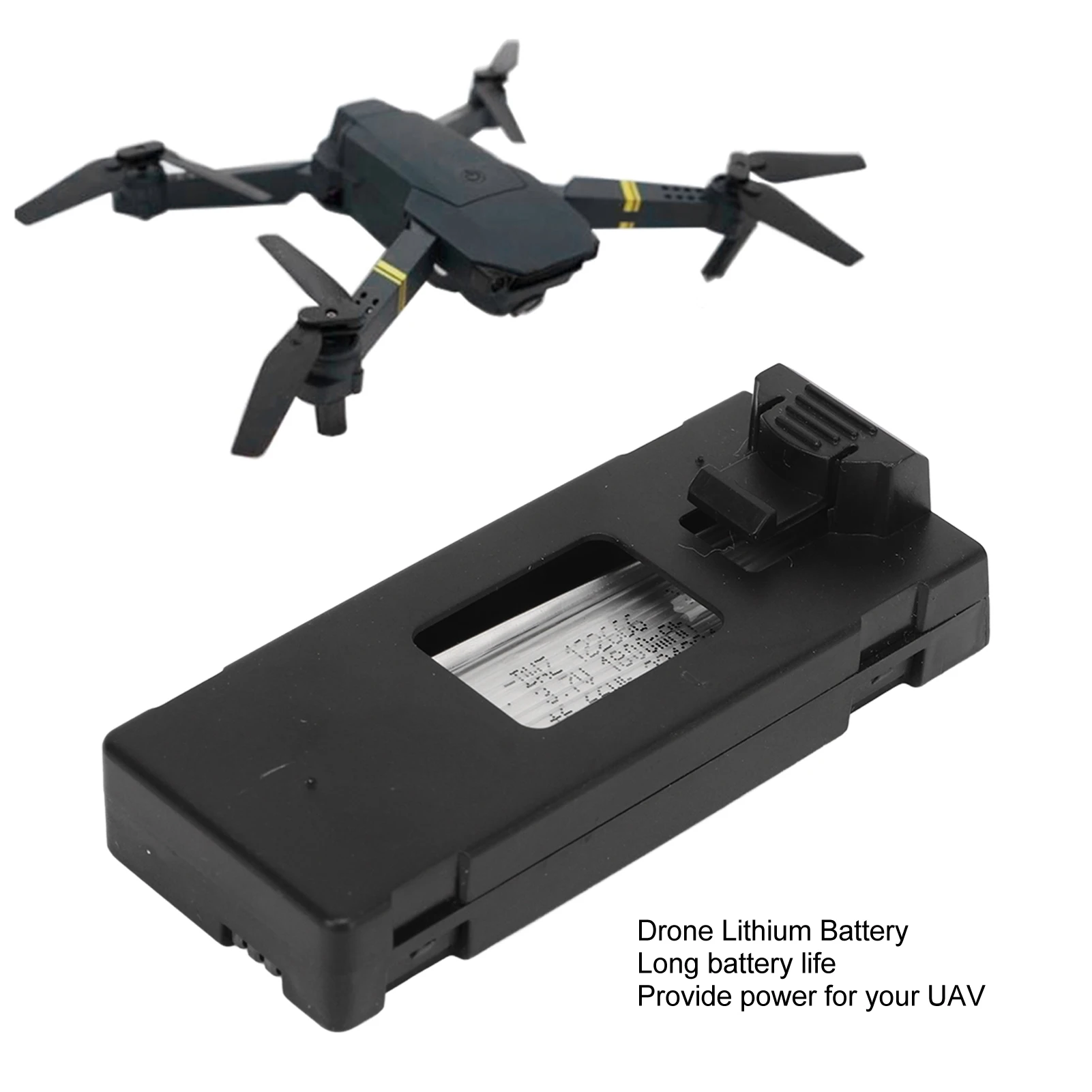 

5Pcs Drone Lithium Battery Drone Lithium Battery 3.7V 1800mah Remote Control Aircraft Model Accessories With Charging Cable