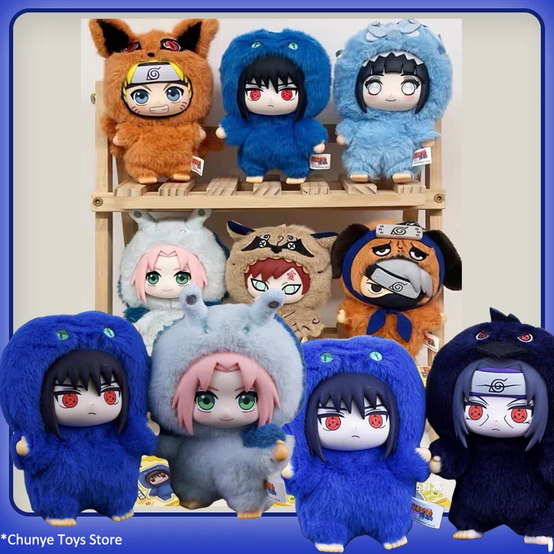 

New Original EAKI Naruto Figure Naruto Blind box Shippuden Party Series Stuffed Plush Handmade Ornament Toy Collection Gift
