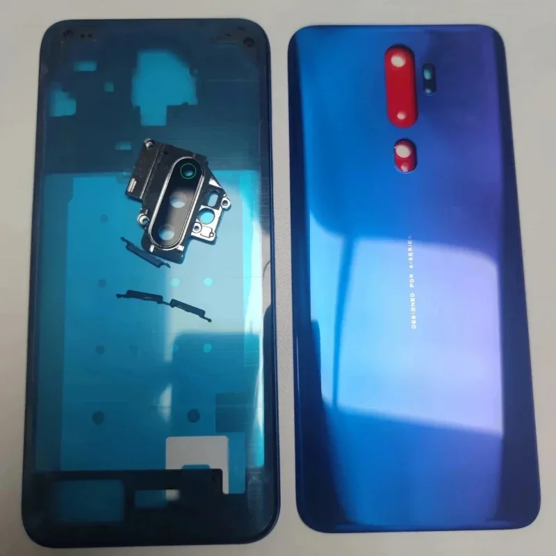 Full Housing For Oppo A11/A9(2020) CPH1937 CPH1939 CPH1941 Middle Frame Cover+Battery Back Cover Rear Door Cover Repair parts