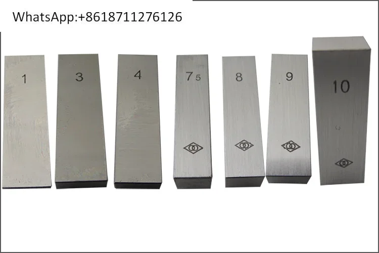 

Измерительный блок Harmony с одним блоком 1, 2, 3, 4, 5, 6, 10 мм, штангенциркуль, микрометр, измерительный блок, метрический стандартный блок/