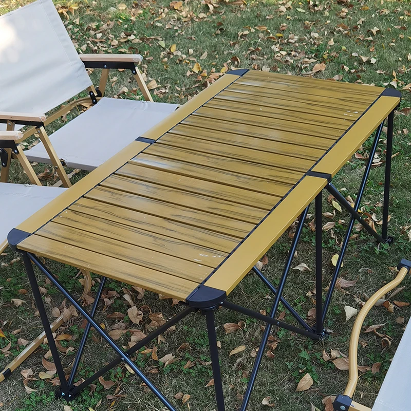 

Portable Outdoor Carbon Steel Folding Camp Table Modern Design Foldable Outdoor Furniture for Picnics & Camping