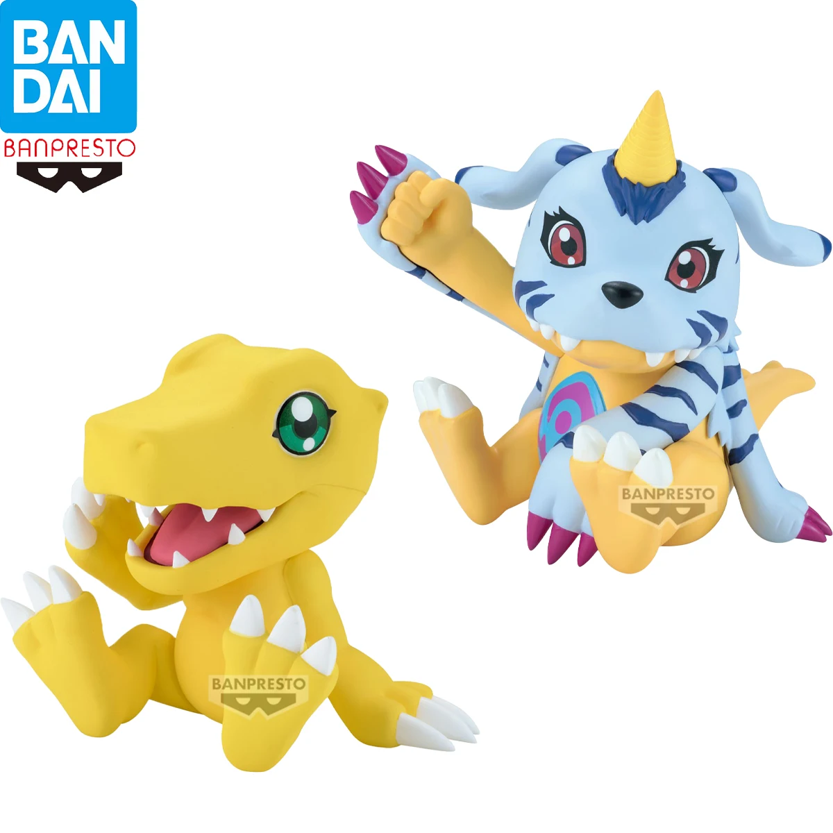 

BANDAI Banpresto SOFVIMATES Digimon Agumon Gabumon 11cm Anime Figure Original Collectible Model Toy Gift