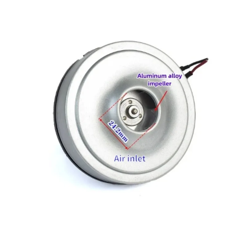 RS-545 Micro มอเตอร์เครื่องยนต์ Turbo พัดลม DC18V-24V 21.6V 22.2V 120W high-power เครื่องดูดฝุ่นพัดลม 36 มม.