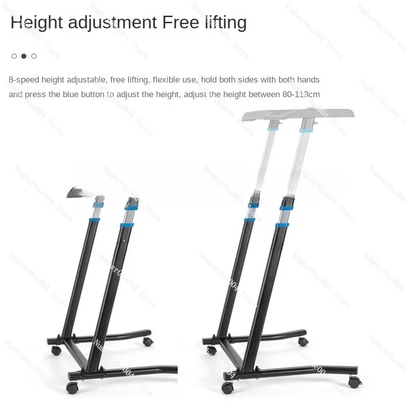 Applicable to Bicycle Trainer Computer Desk Adjustable Lifting Desk Set Portable Laptop Table