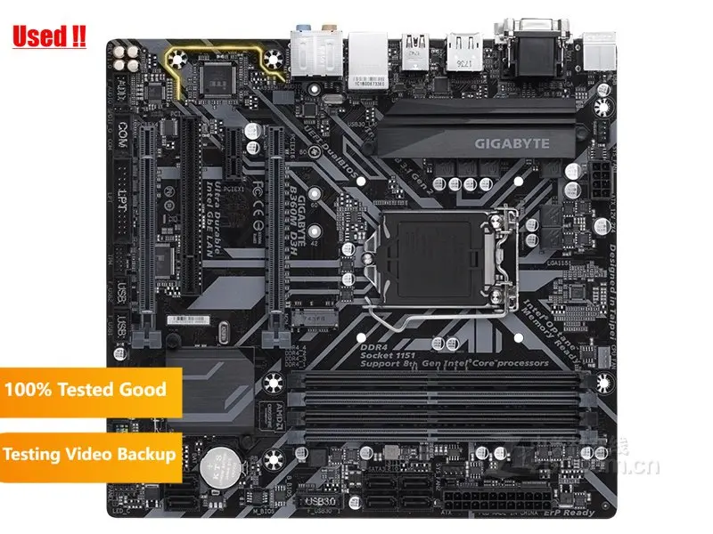 Gigabyte B360M D3H original LGA 1151 DDR4 B360 desktop E-sports game computer motherboard