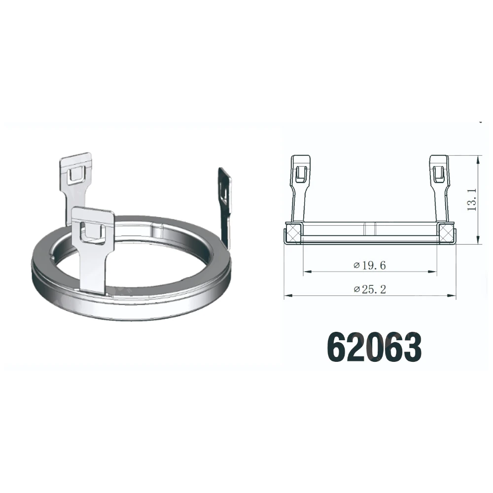 6/20/50 PCS Fuel Injector Repair Kit 13537564751 Suitable for BMW 1，3 , 5 Series Car Engine Fuel Injector Gasket
