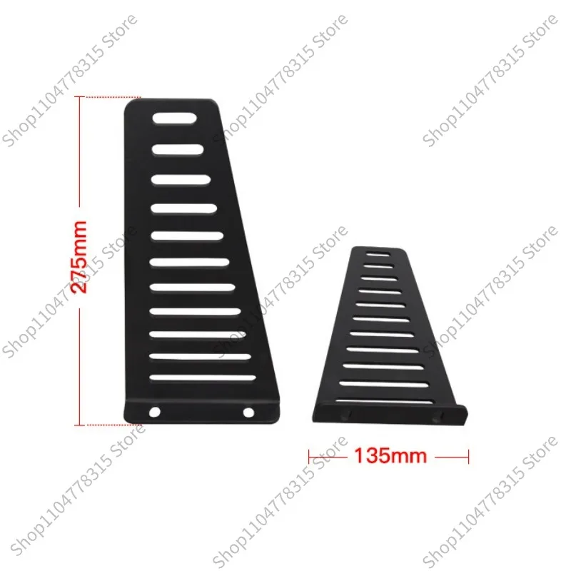 For ART Aluminum Profile Sim Rig Pedal Extension Angle Adjuster for Logitech G29 T3PA PRO Fanatec V3 Pedal Accessory