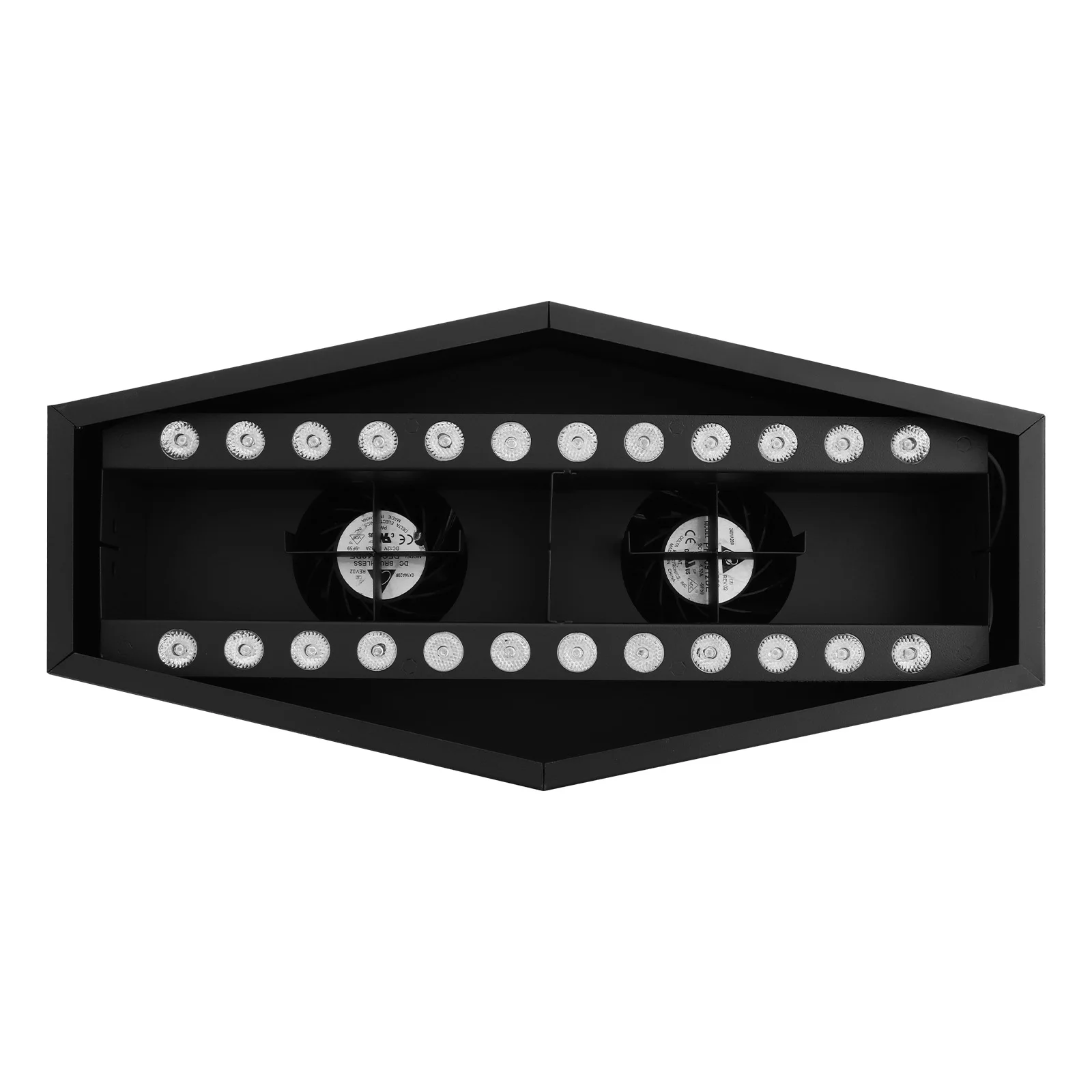 24 LED Red + Blue Fake Flame Light Stage Show Fire Flame Lighting Disco