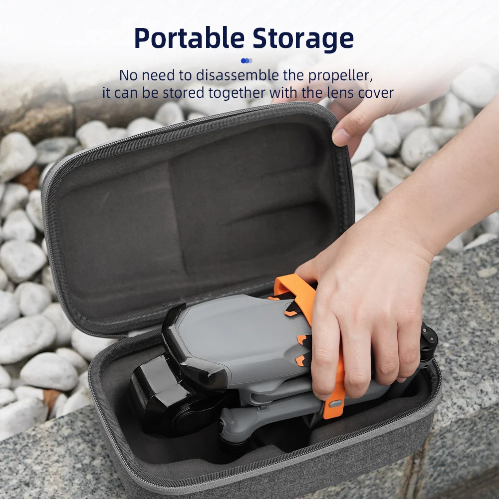 Drone Hand Carrying Bag For DJI Air 3S Shock-Proof Body Camera Case RC-N3/RC-2 Remote Box Durable Soft Inner Suitcase Protector