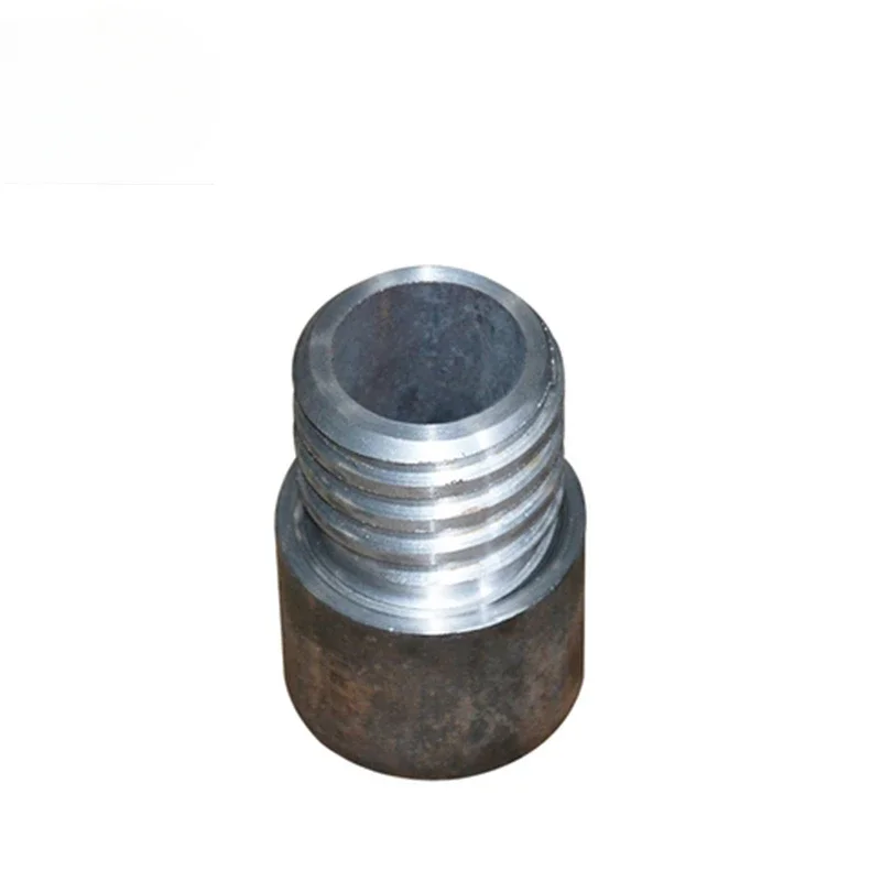 1 Set Drill Pipe Joint Taper Thread Joints Spiral Drill Stem Joint of Water Well Drilling Machine Accessories