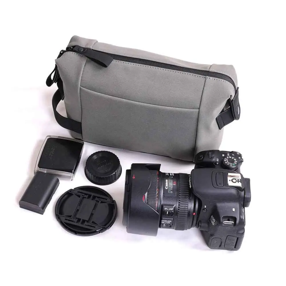 Bolsa táctica de cordón para cámaras Fujifilm y Olympus