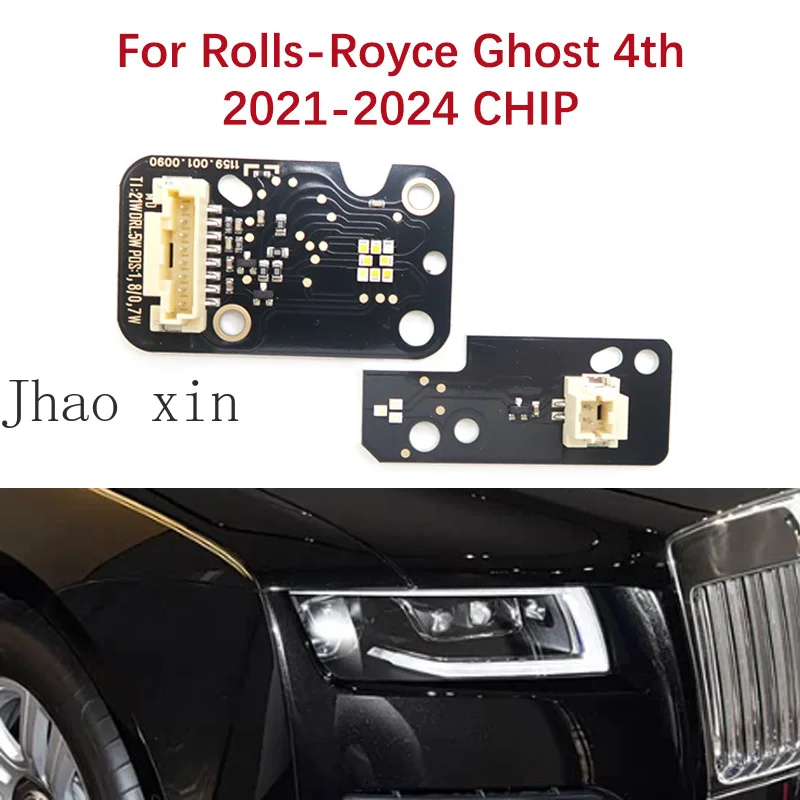 White Light Ballast Board Chip Module For Rolls-Royce Ghost 4th Angel Eye Daytime Running Light 2021-2024 Car Headlight DRL CHIP