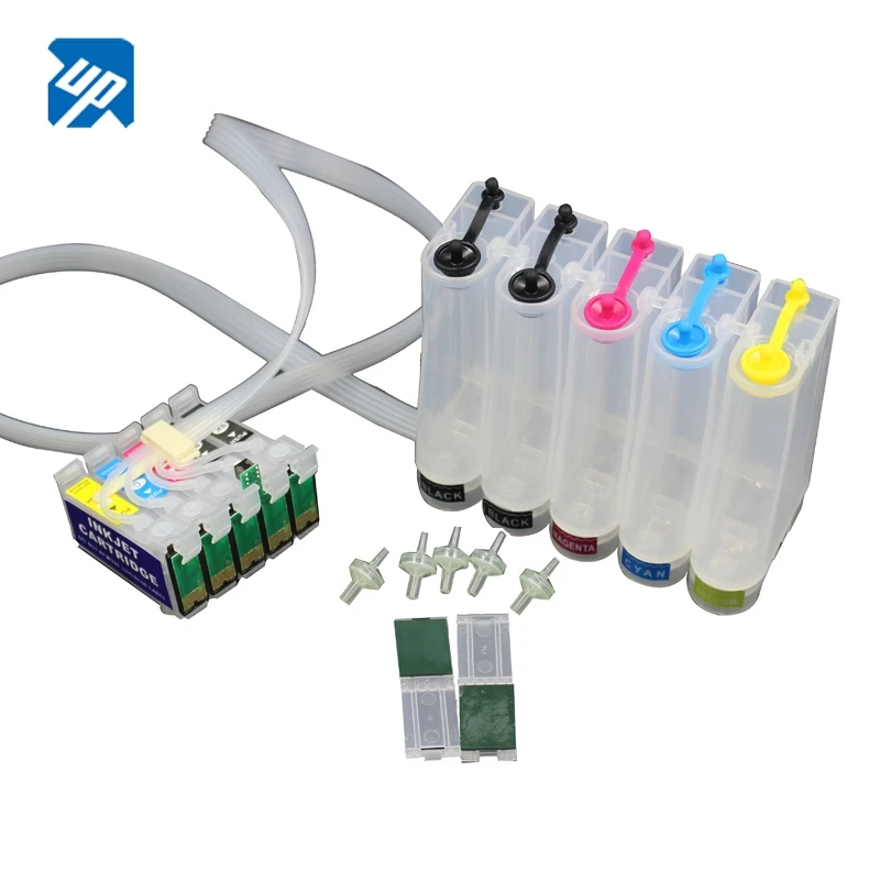 IC5CL59 IC59 ICBK59 نظام الحبر السائب CIS CISS الفارغ للطابعة epson PX-1001 PX-1004 PX-1004C9 #1