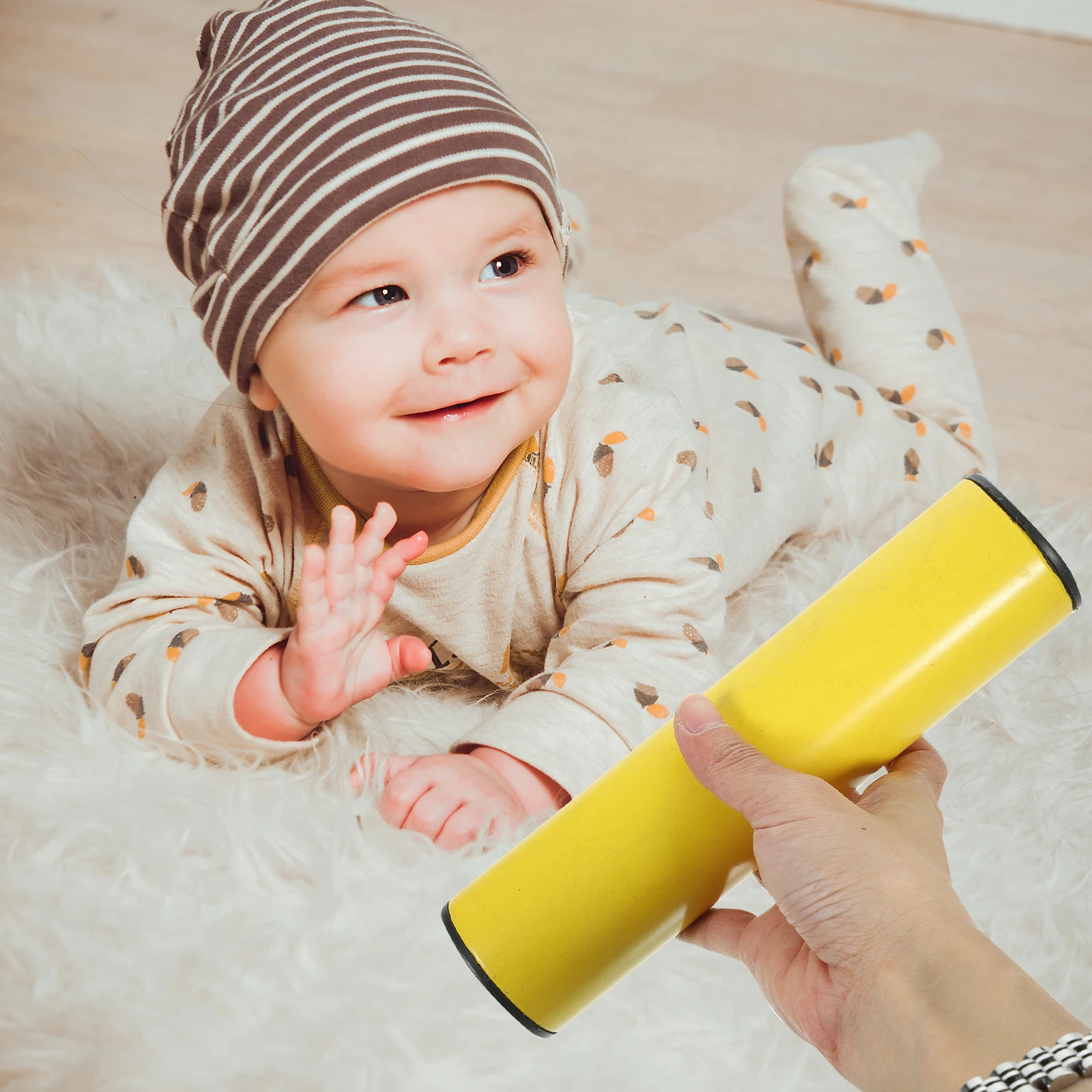 

Metal Percussion Instrument Sand Tube Shaker Kids Music Handheld Sand Hammer Educational Maracas Toy Party for Children