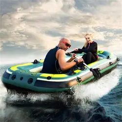 Inflatable Fishing Boat Sport Kayak Model Canoe Pvc Dinghy Raft Seat Adults Inflatable Boats Portable Fishing Boat