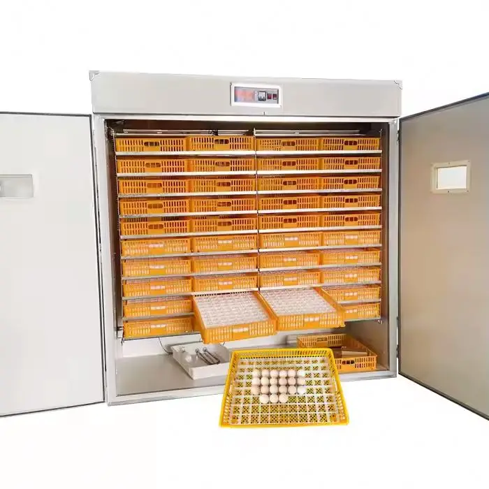 

Automatic Goose Duck Bird Incubator 3000 Eggs Solar & AC Powered (220V) New High Hatching Rate