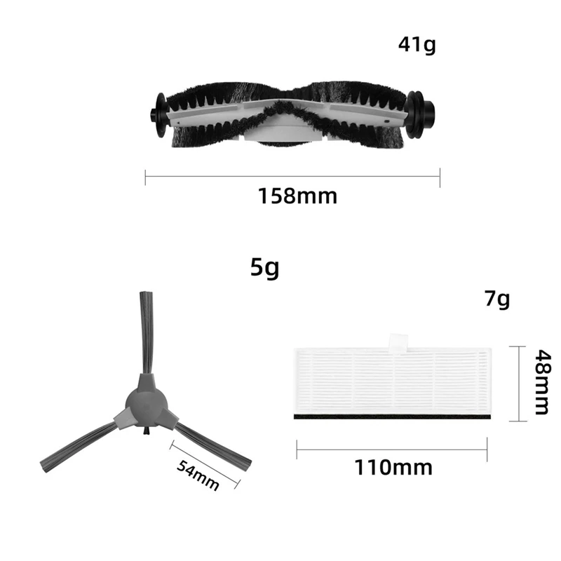 Vacuum Cleaner Accessories For Coredy R3500 R550 R650 R600 R700 GOOVI D380 DEENKEE DK600