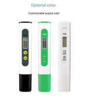 TDS Meter Digital Water Tester 0-9990ppm Drinking Water Quality Analyzer Monitor Filter Rapid Test Aquarium Hydroponics Pools