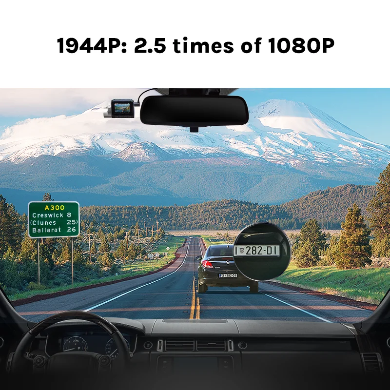 70mai A500S ドライブレコーダー Pro Plus+ 1944P 140°広角 70mai 車載