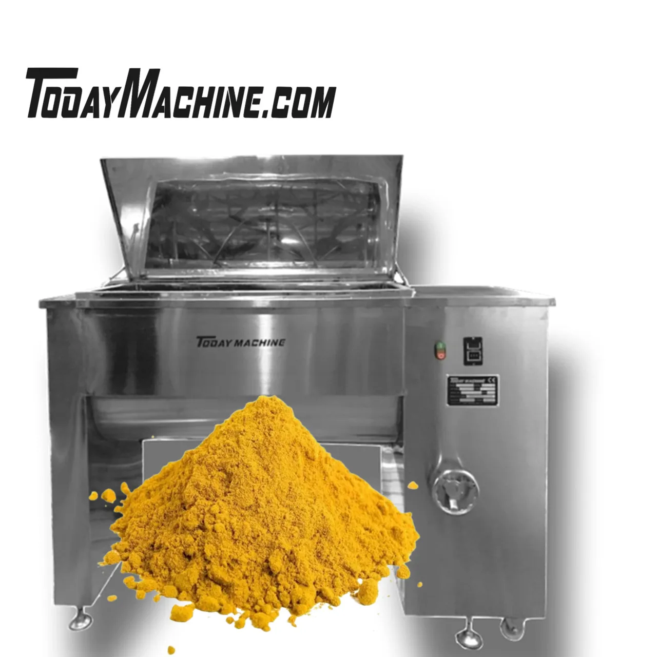 

Horizontal Spices Feed Flour Powder Ribbon Blender Mixer Machine