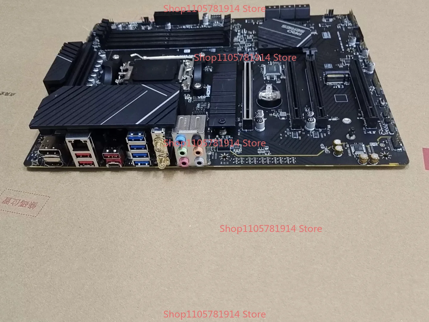 For MSI Pro B650 P WiFi Main Board + Baffle + Antenna, No Original Box Accessories