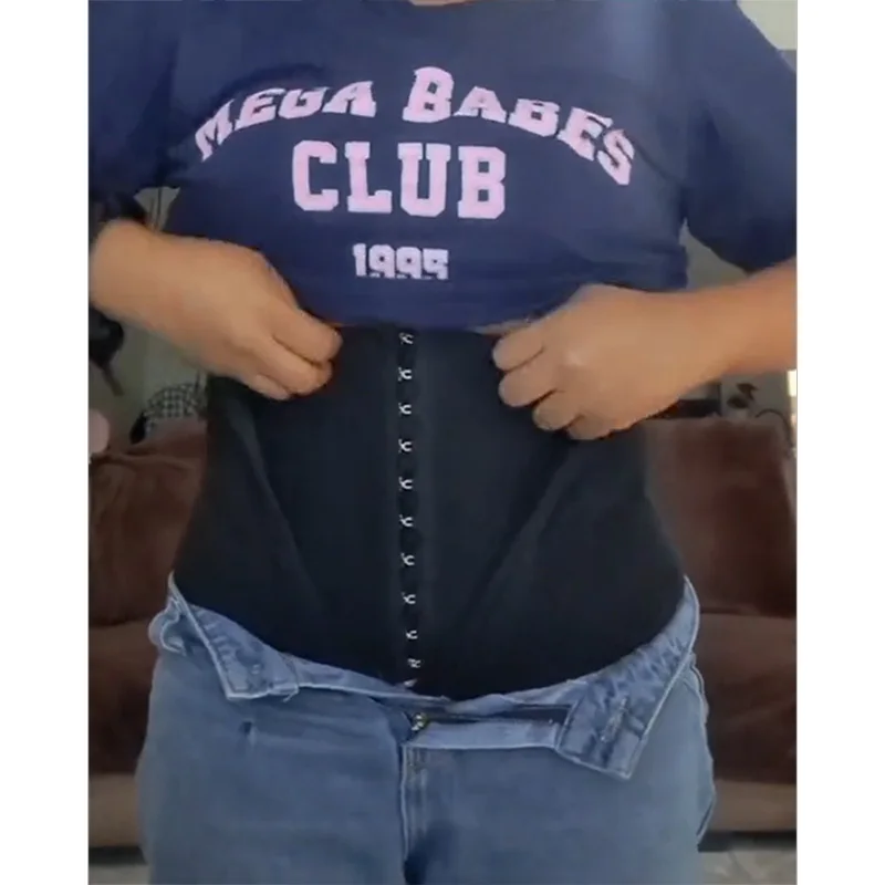 Postpartum Repair High Compression Corset Tummy Control Waist Trainer Butt Lifter Shaper Bodysuit fajas women shapewear