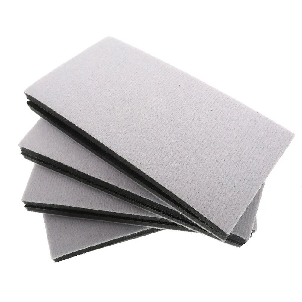 Soft Foam Interface Pad with Hook & Loop Backing, Curved Surface Sanding Buffer Pad for Sandpaper Polishing and Finishing