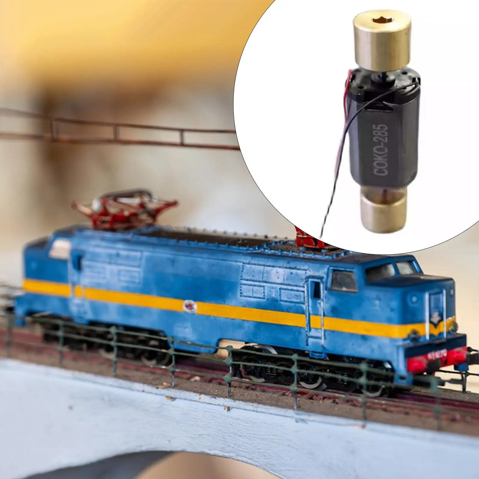 Мотор для поезда масштаба HO, аксессуары для самостоятельной сборки, 1:87, 13000 об/мин, запасная часть для моделирования железной дороги, DIY-модернизация