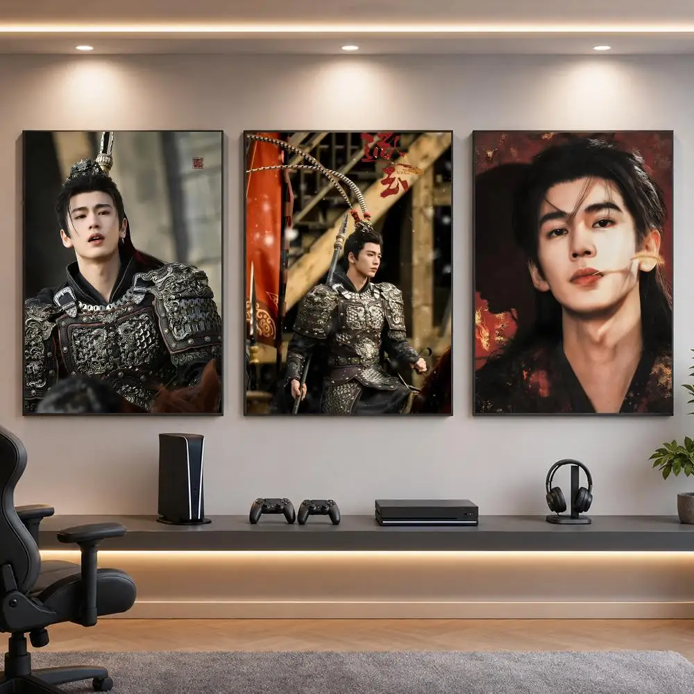 Actor Chinese Z-Zhang Linghe Poster HD Removable Wall Art Gift Bedroom Lounge Dorm Office Gaming Cafe Bars