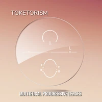 Lentes multifocales Toketorism personalizan gafas graduadas fotocromáticas antiluz azul