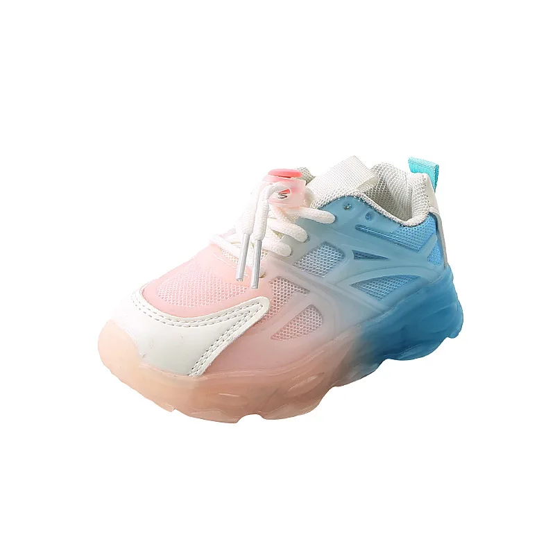 Children Led Glowing Casual Shoes for Boys Mesh Breathable Light Up Sneakers Girls Shoes Kids Luminous Sport Running Shoes Tenis