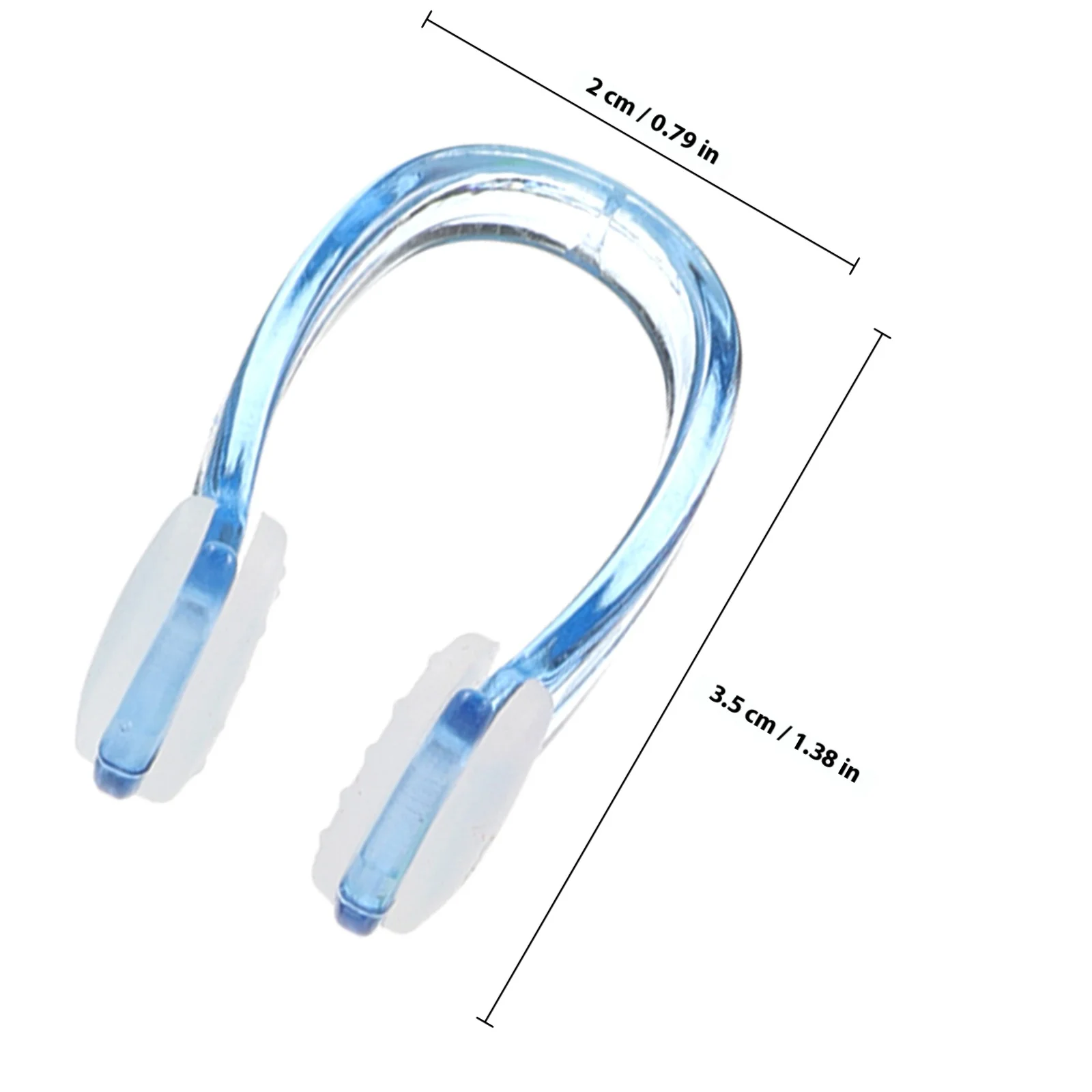 4 قطعة السباحة العالمي الأنف التوصيل سيليكون مشبك الأنف الصغيرة الكبار مشبك الأنف الغوص السباحة مشبك الأنف #2