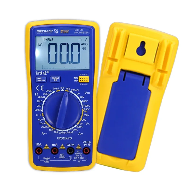 

MECHANIC V90C Intelligent Voice Broadcast Fully Automatic Digital Display Multimeter Electrical Precision Measuring Instrument