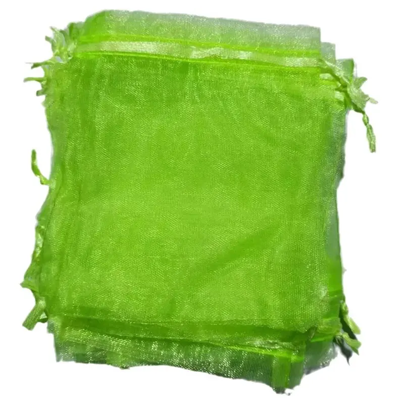 DTEN-50PCS Reusable Fruit Protect Net Bags Gardening Pest Barrier Cover For Trees Vegetables Insect Bird Control Mesh