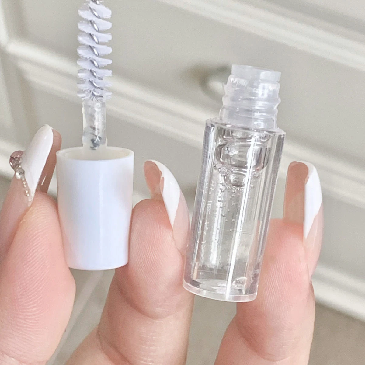 1/10pcs Transparent Eyelash Raincoat Set Lasting Mascara Lash Glue Eye Lash Extensions Waterproof Styling Eyes Makeup Comestic