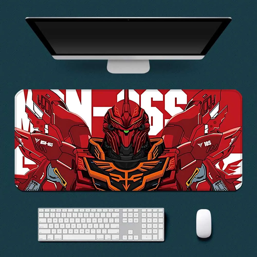 Mousepad HD Printing Computer Gamers Locking Edge Non-slip Mouse Pad XXL90x40cm Keyboard PC G-Gundams Desk Pad