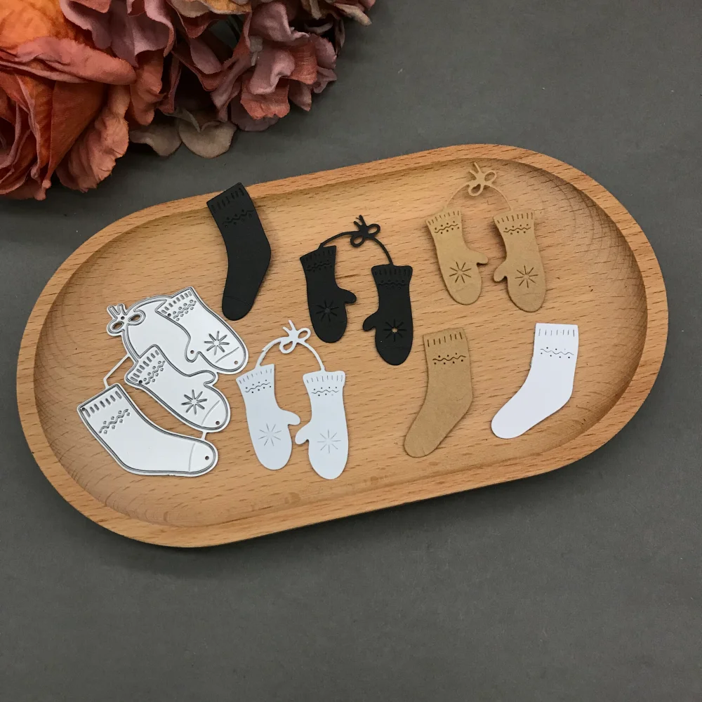 

Gloves Metal Cutting Dies Stencils For DIY Scrapbooking Decorative Embossing Handcraft Die CutsTemplate