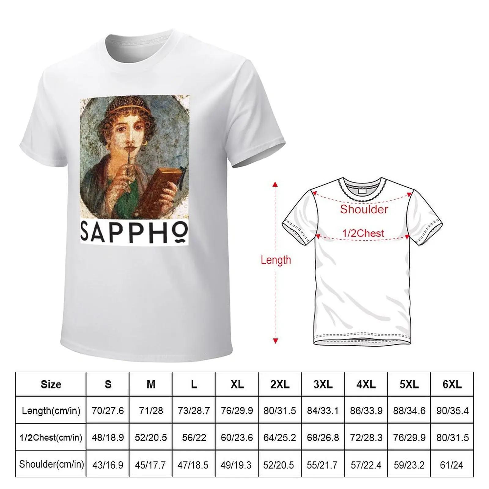 SAPPHO T-Shirt summer tops tops Blouse fitted t shirts for men