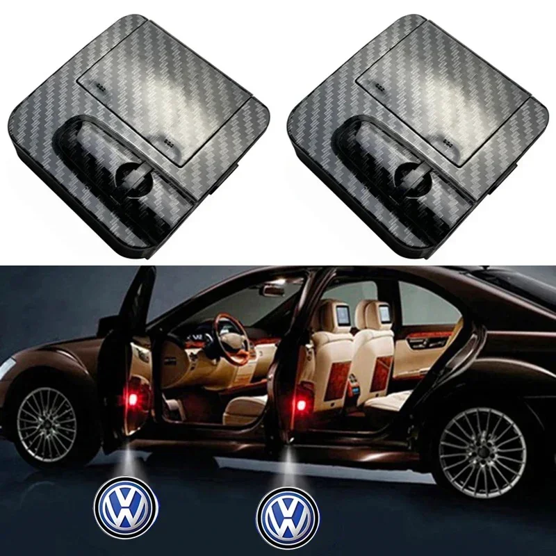 Car door with LED projector car sign blackout light accesorios For Volkswagen GOLF 5 Tiguan Polo Golf 6 Golf 7 Jetta car styling