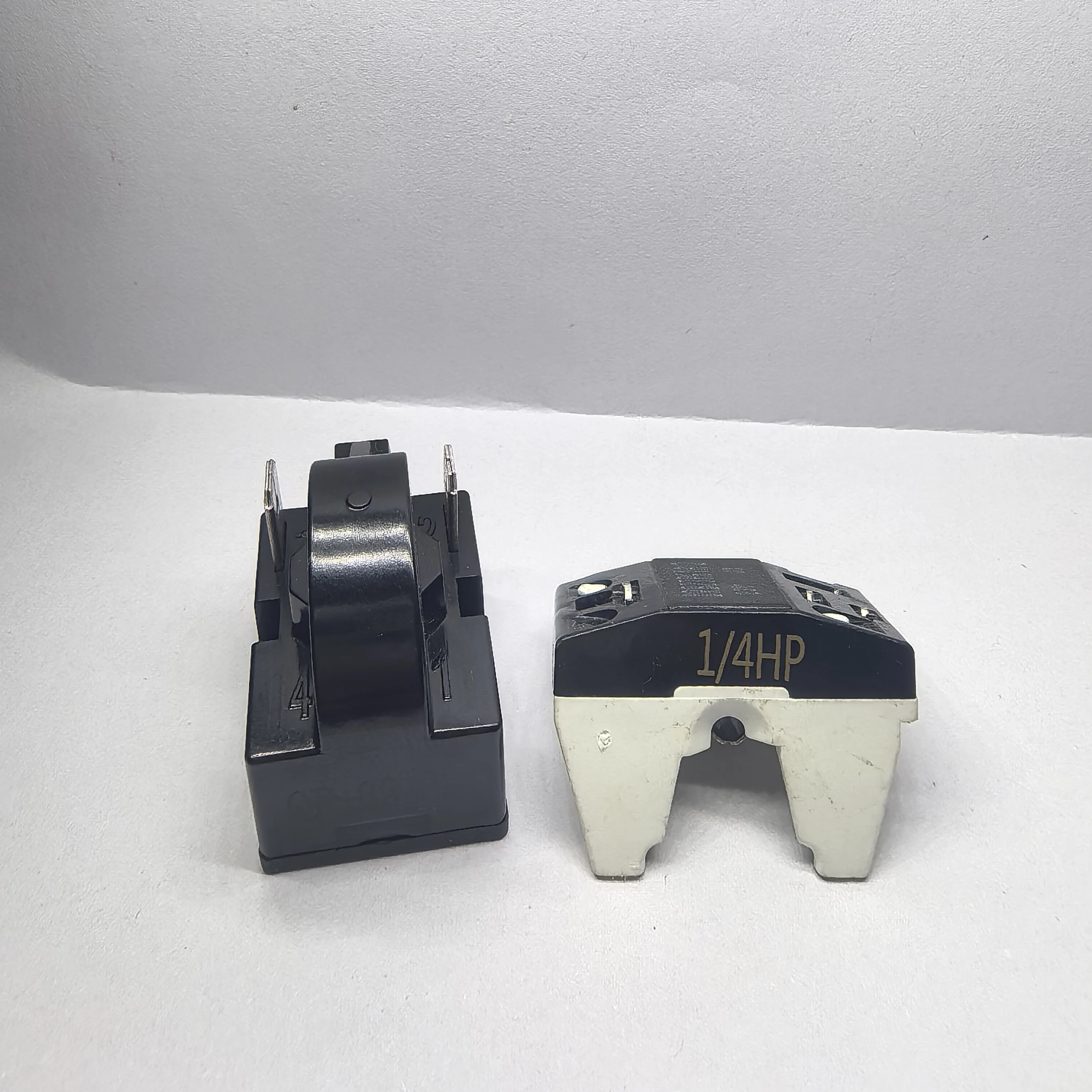 Starting Relay Refrigerator PTC Start Relay 2/3/4 Pin 12/15/22 Ohm 1/2/HP 1/3HP 1/4HP 1/5HP 1/6HP Compressor Overload Protector