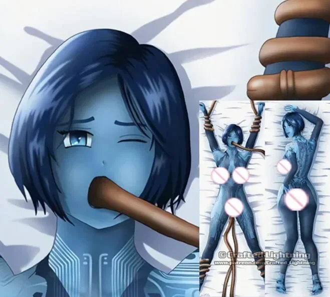 

Dakimakura Cortana Anime Body Pillow Cover Double-Sided Print Life Size Pillowcase Gifts