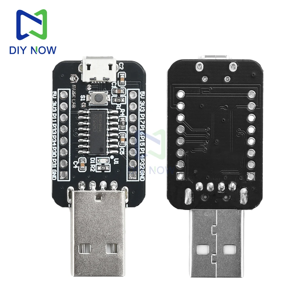CH552 Development Board Ch552G Chip 51 Microcontroller Core Board Micro USB, Type-C, USB-A interface FOR Linux Windows