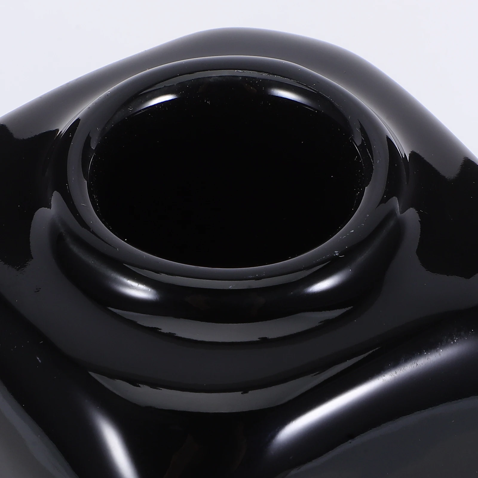 السيراميك زجاجة الفلين غسول مدبب الكؤوس حامل السائل الحاويات أداة التصميم الأبيض مسمار الفن لوازم لصالون المدرسة الاستخدام المنزلي #4