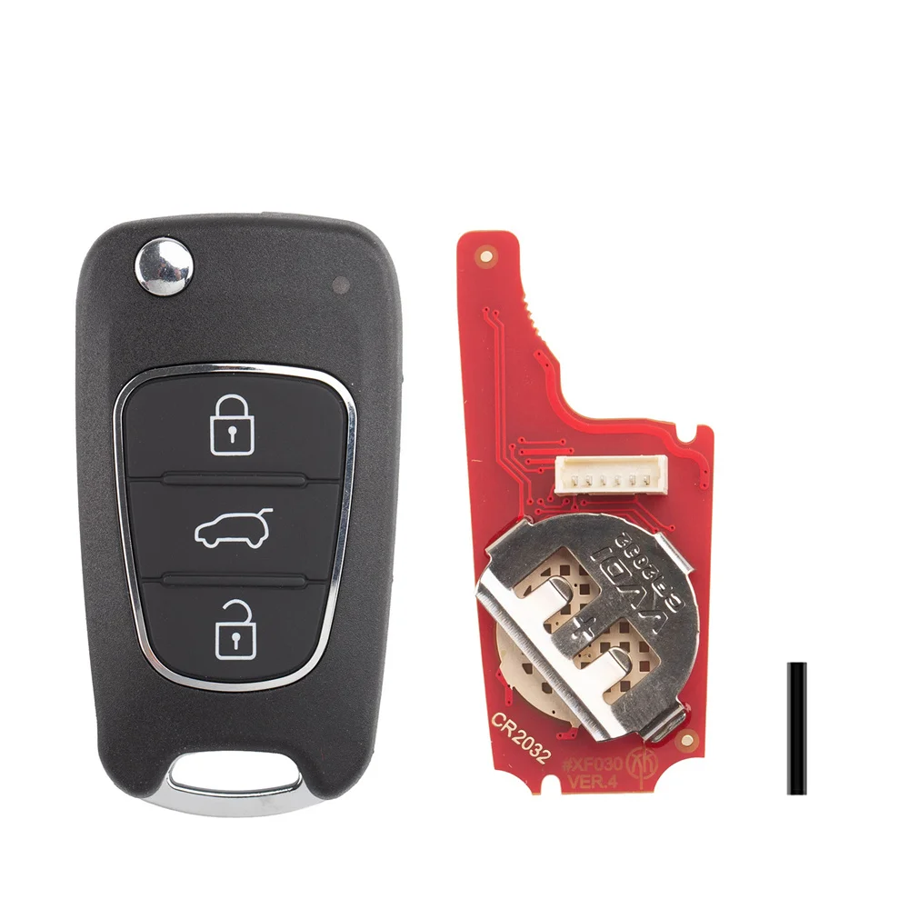 5PCS XHORSE XKHY22EN Second Generation Wired Remote Key 3 Buttons